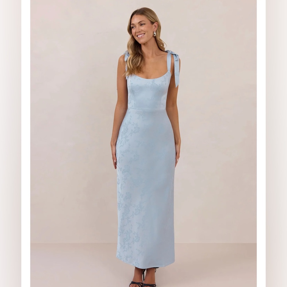 Park&Fifth Mercer Dress Blue Floral BNWT